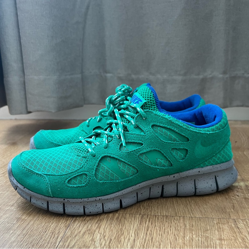 Nike Free Run 2 537732-330 Size 9 Green